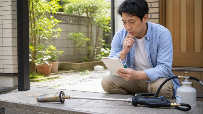 草焼きバーナーのデメリットは？火力・安全面・保管で後悔しない判断軸