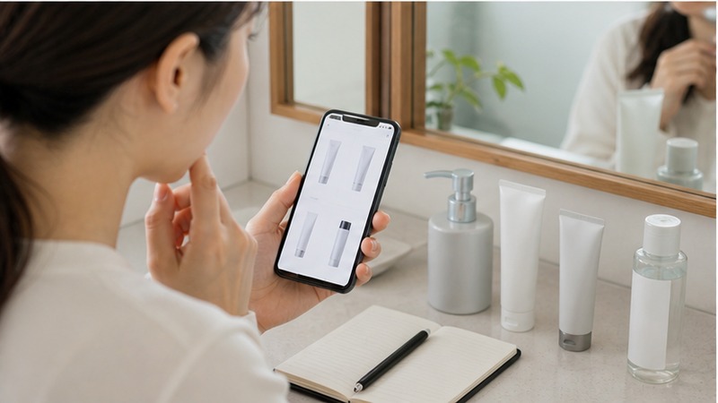 石鹸歯磨きの価格や口コミを比較するイメージ
