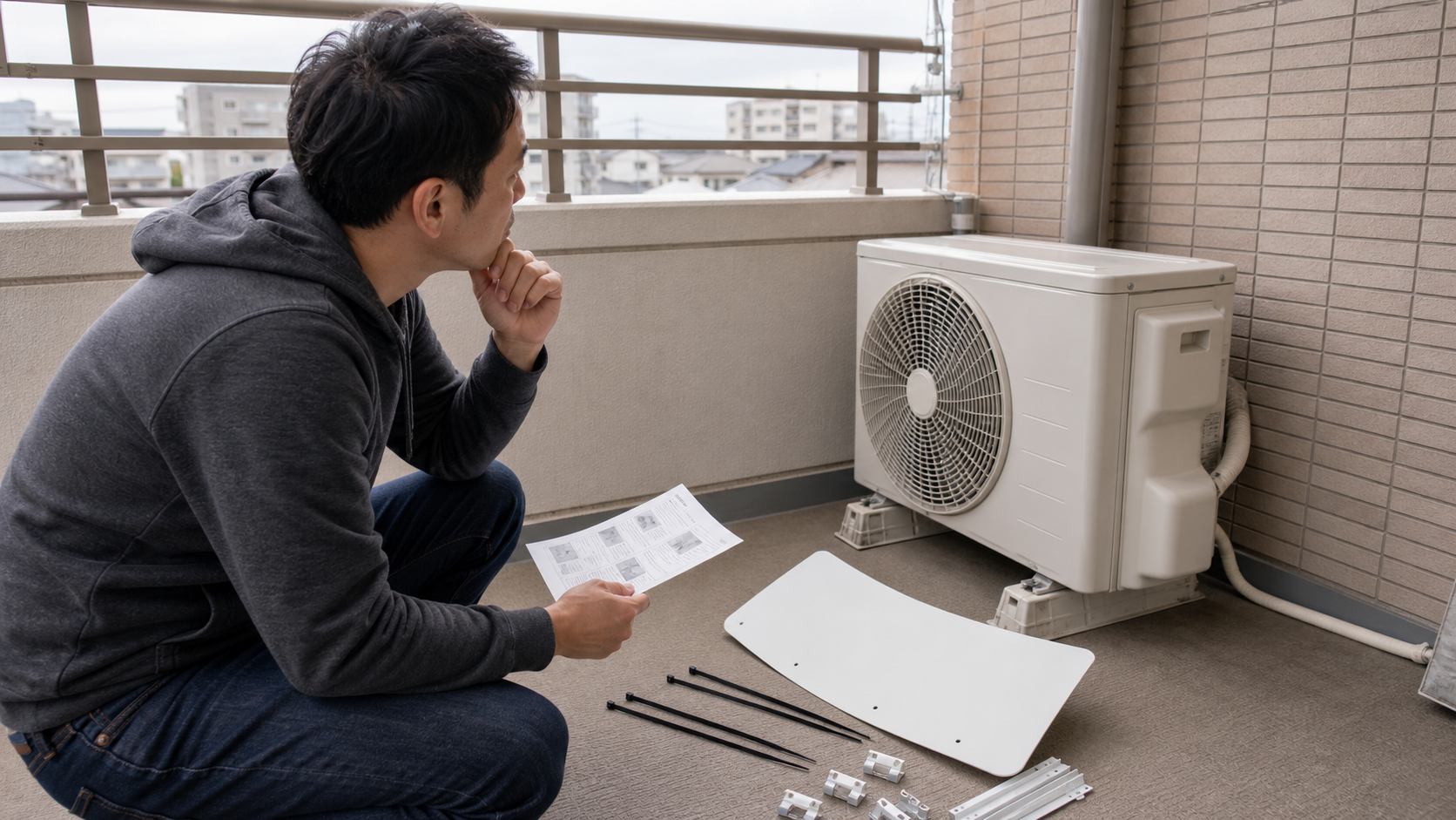 室外機風向調整板を納得して選ぶまとめイメージ